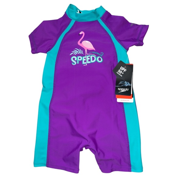 NWT Kids Infant Unisex Sun Suit One Piece Purple size 18 months - Picture 1 of 11